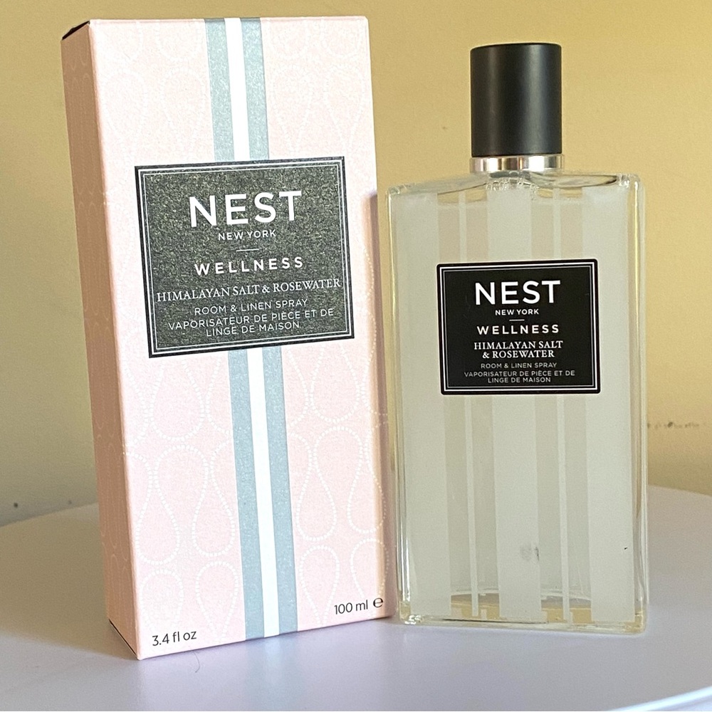 Nest New York Wellness Himalayan Salt & Rosewater Room & Linen Spray NIB - Picture 7 of 7